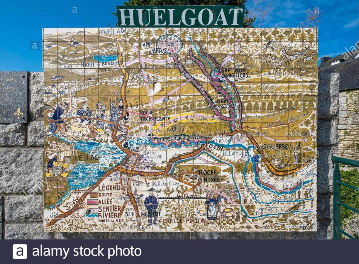 Huelgoat Chambres D'Hotes Exterior foto